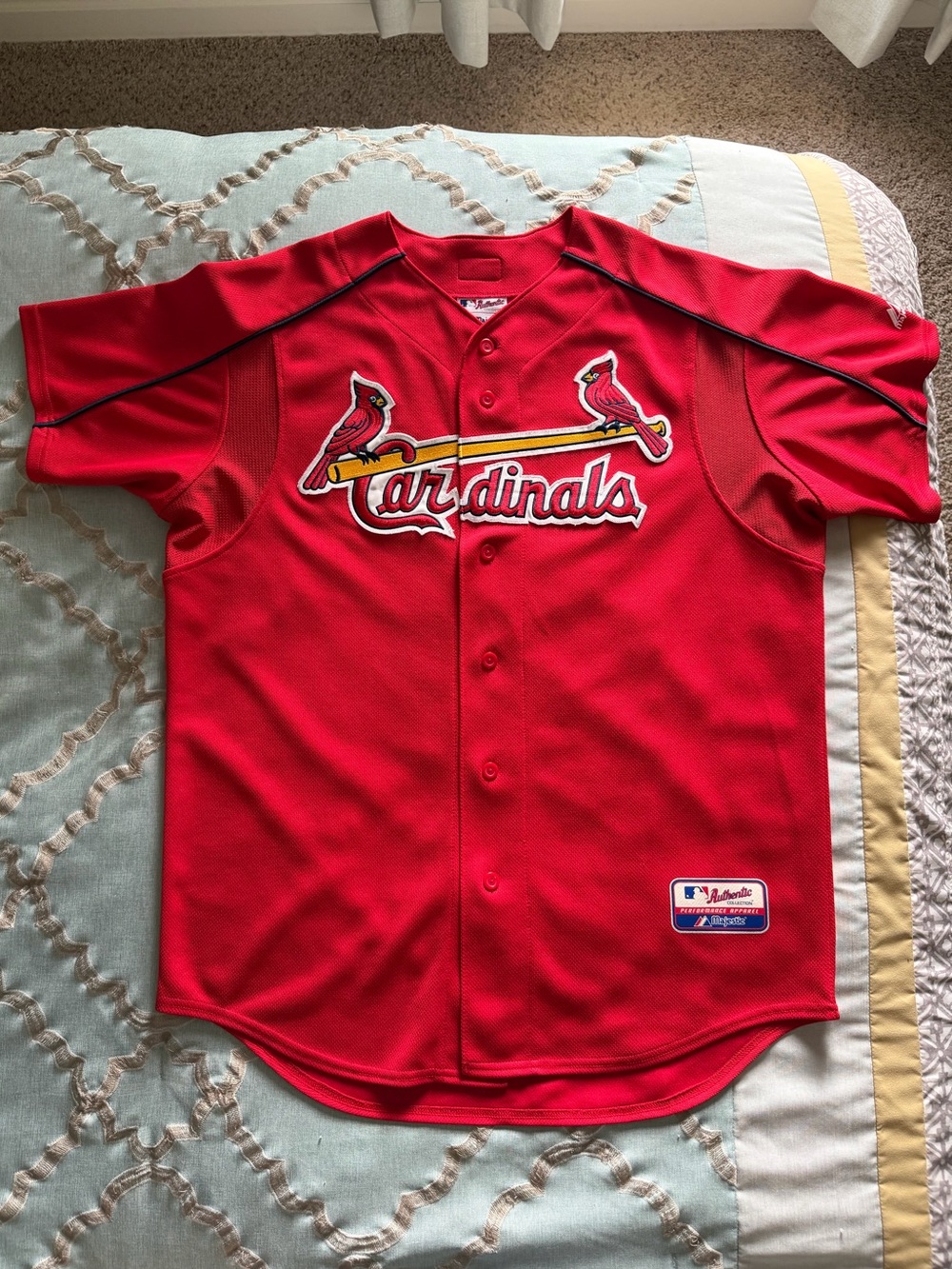 Majestic St. Louis Cardinals VTG Circa Late 90’s Jersey Men’s Large